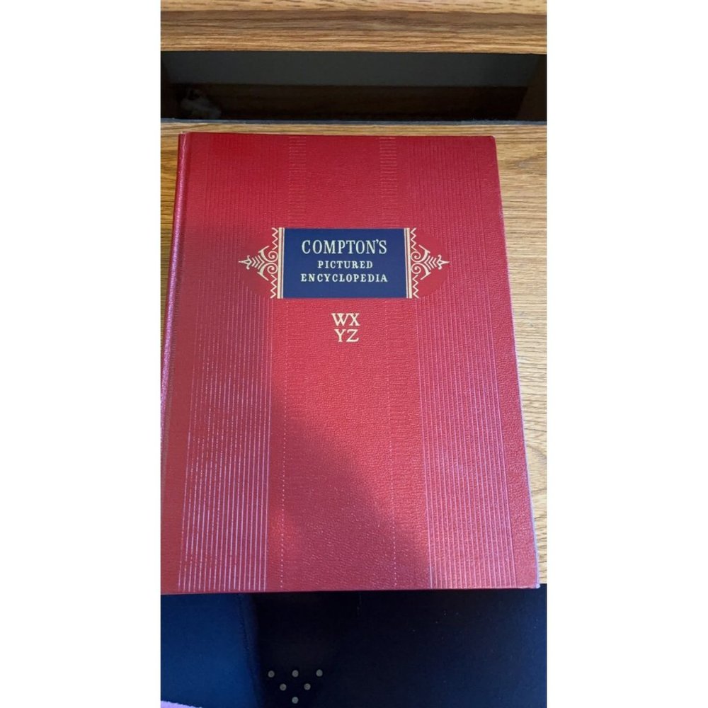 Compton's Pictured Encyclopedia WXYZ